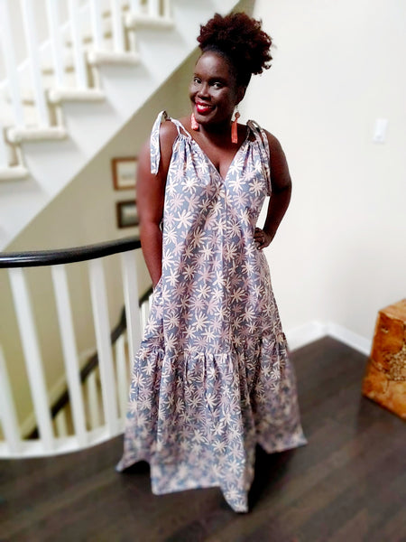 Aloha Tiered Maxi Dress