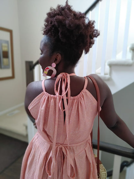 Cotton Double Gauze Maxi Dress