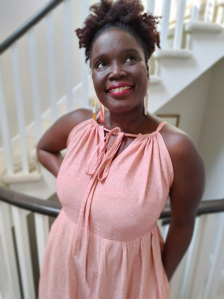 Cotton Double Gauze Maxi Dress