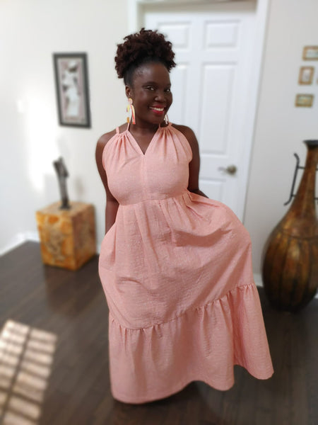 Cotton Double Gauze Maxi Dress