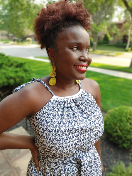 Embroidered Eyelet Maxi Dress