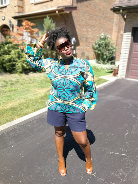 The Duchess (Long) - African Wax Print Set