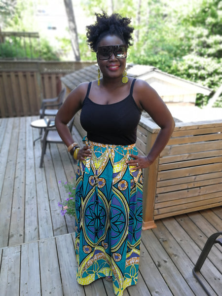 The Duchess (Long) - African Wax Print Set