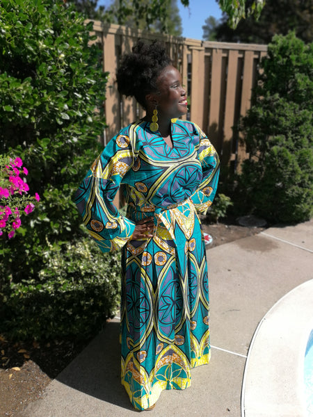 The Duchess (Long) - African Wax Print Set