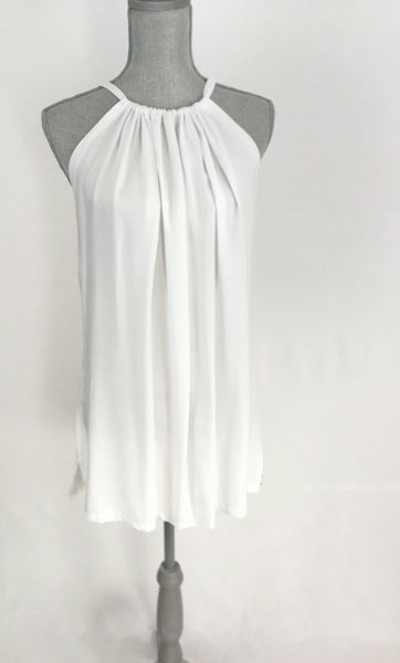Amshina Maxi Top - White