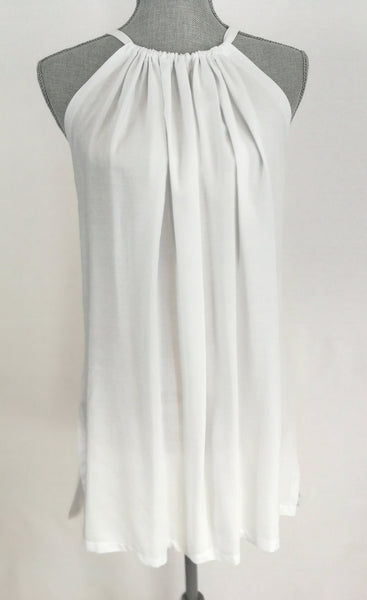 Amshina Maxi Top - White