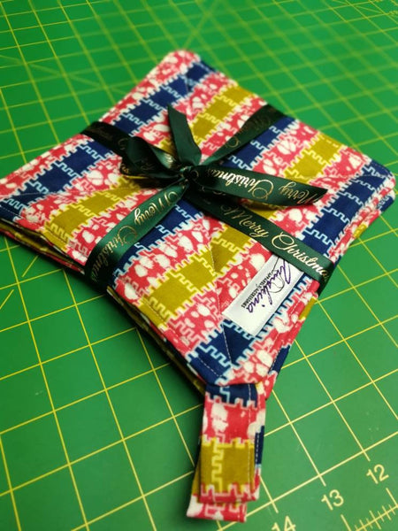 African Wax Print Kitchen Pot Holders