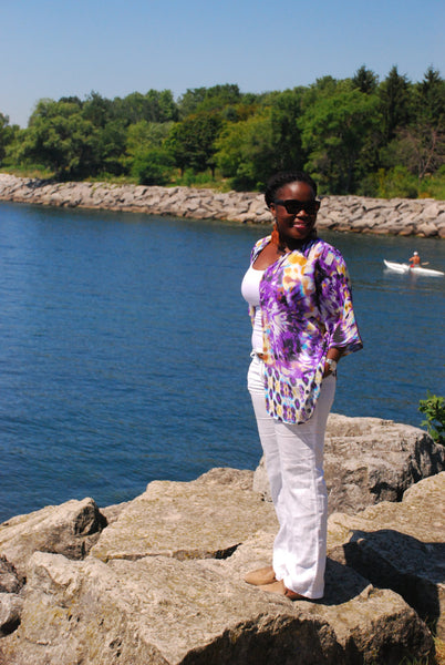 Kimono - Abstract Print