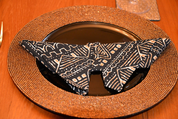 Dinner Napkins - African Print (4 Piece Set)