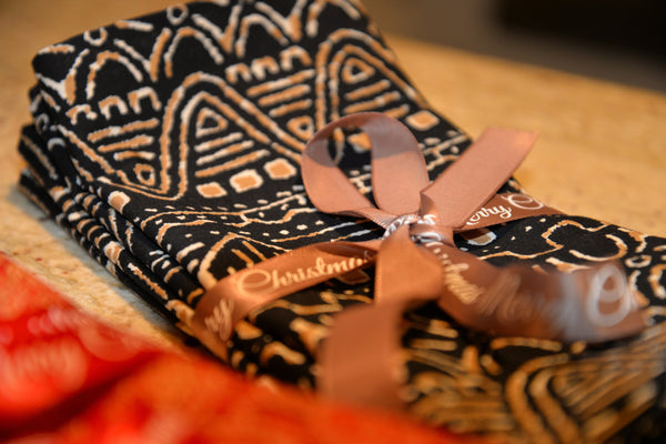 Dinner Napkins - African Print (4 Piece Set)