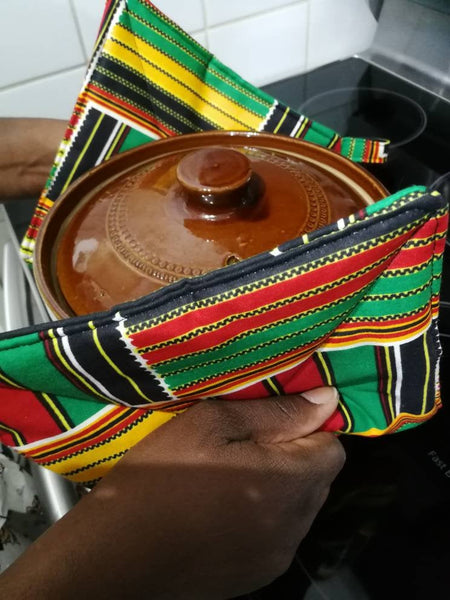 African Wax Print Kitchen Pot Holders