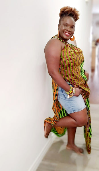 Amshina Maxi Top