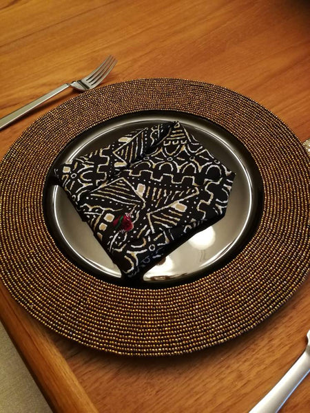 Dinner Napkins - African Print (4 Piece Set)